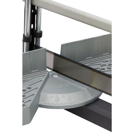 Stanley Adjustable Angle Clamping Miter Box with 22 in. Saw 20-800